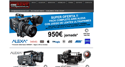 Desktop Screenshot of digitalcinerent.com